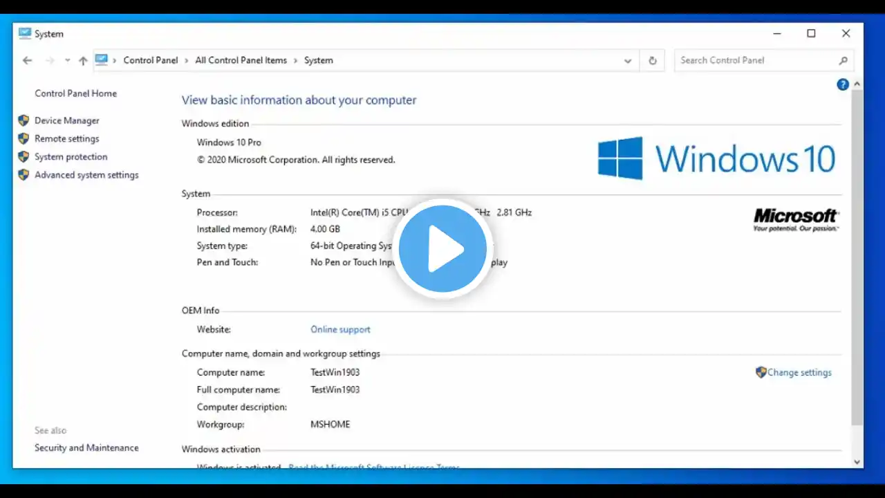 ภาพตัวอย่างวิดีโอ