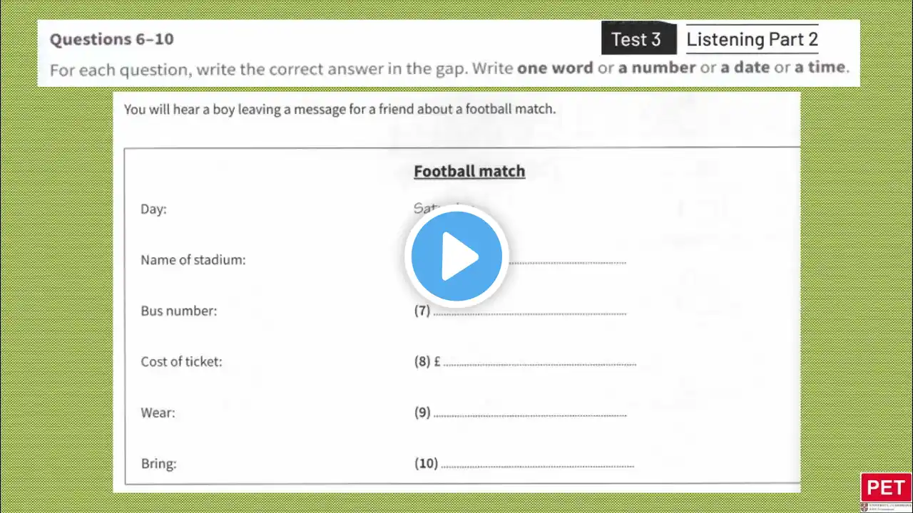 ภาพตัวอย่างวิดีโอ