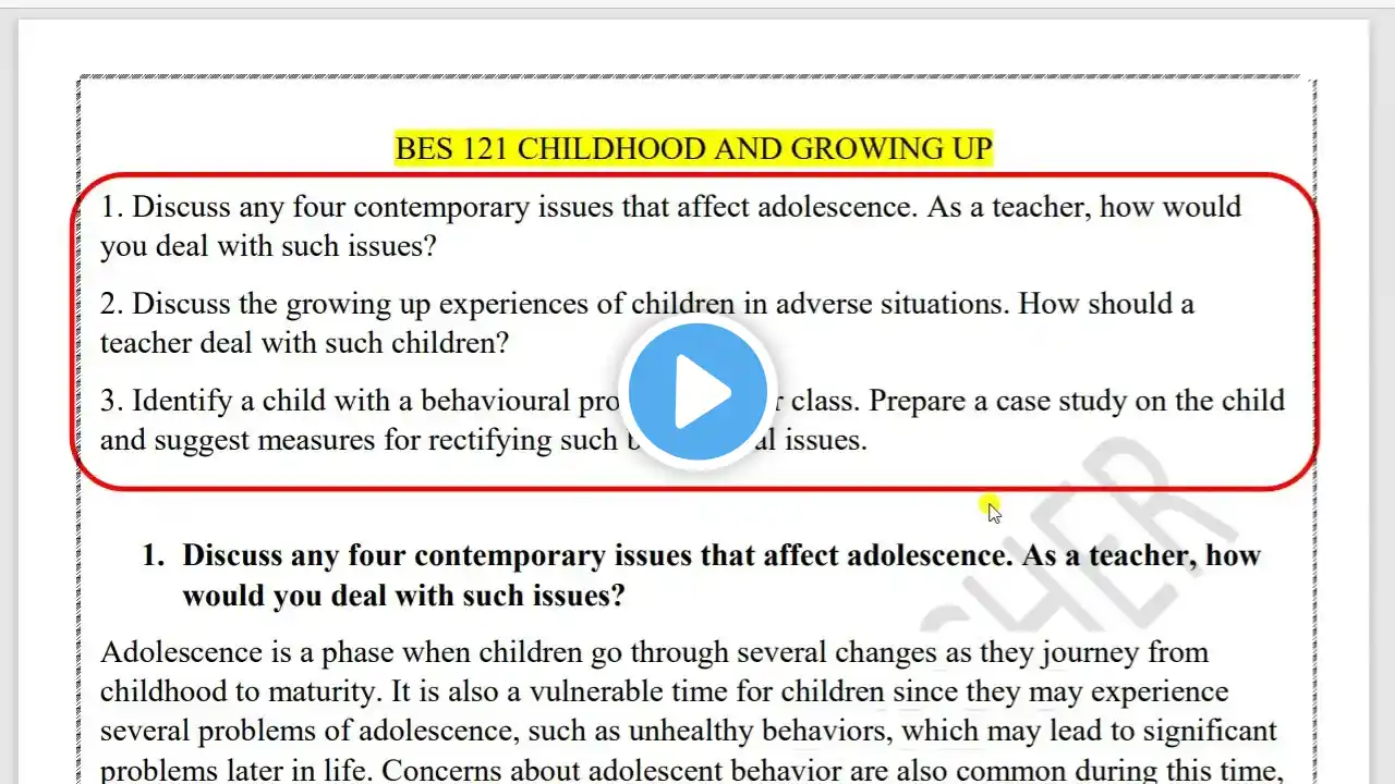 ภาพตัวอย่างวิดีโอ