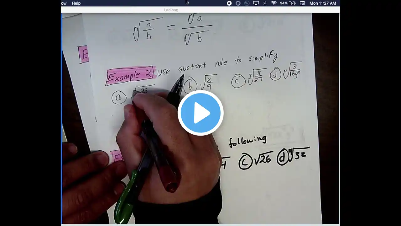 ภาพตัวอย่างวิดีโอ