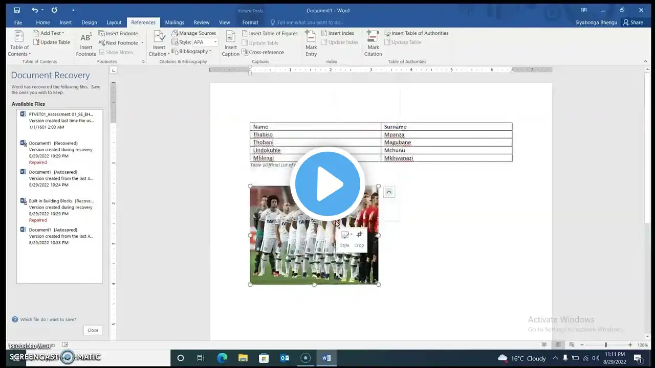 ภาพตัวอย่างวิดีโอ