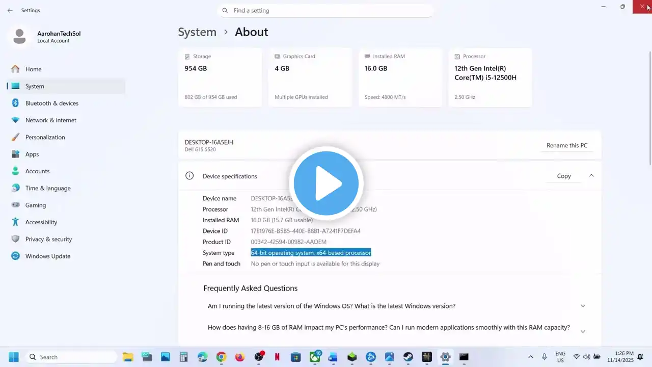 ภาพตัวอย่างวิดีโอ