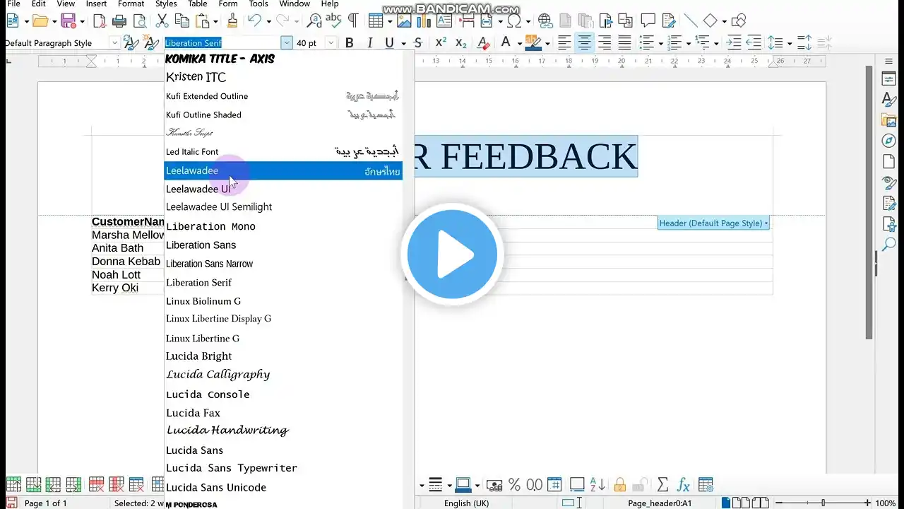 ภาพตัวอย่างวิดีโอ