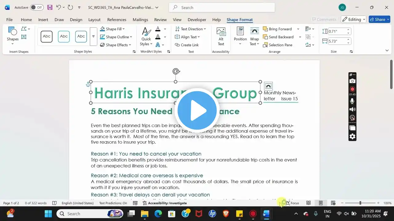 ภาพตัวอย่างวิดีโอ