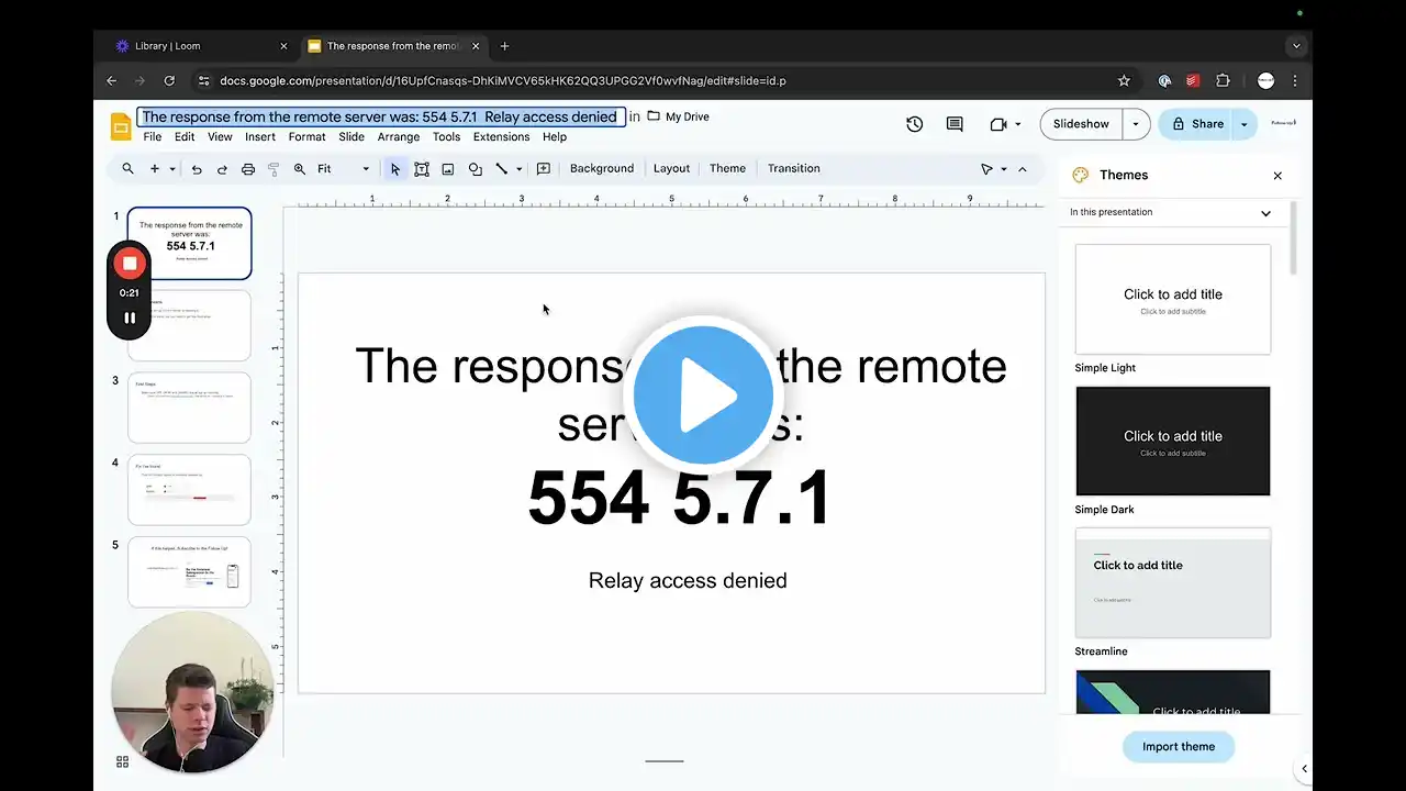 ภาพตัวอย่างวิดีโอ
