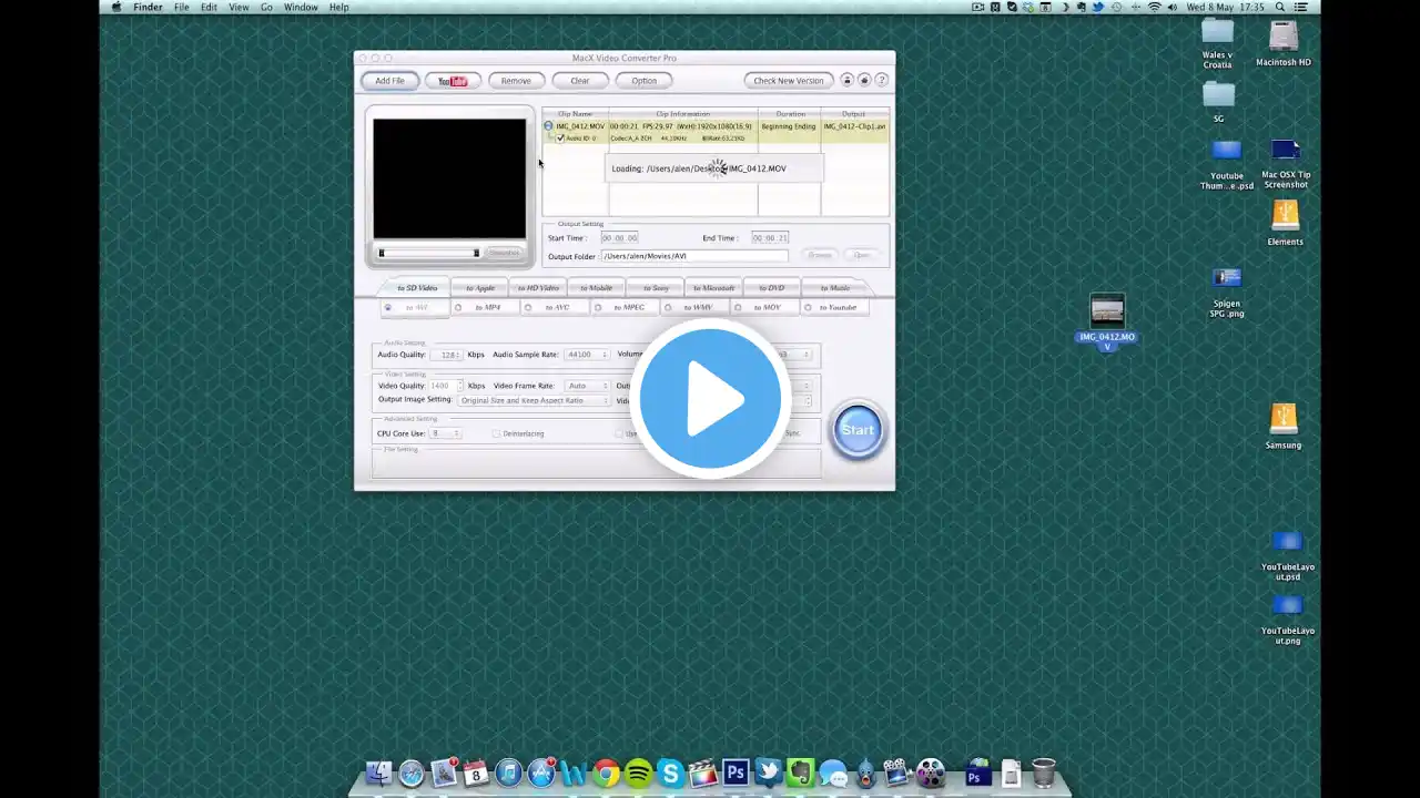 ภาพตัวอย่างวิดีโอ
